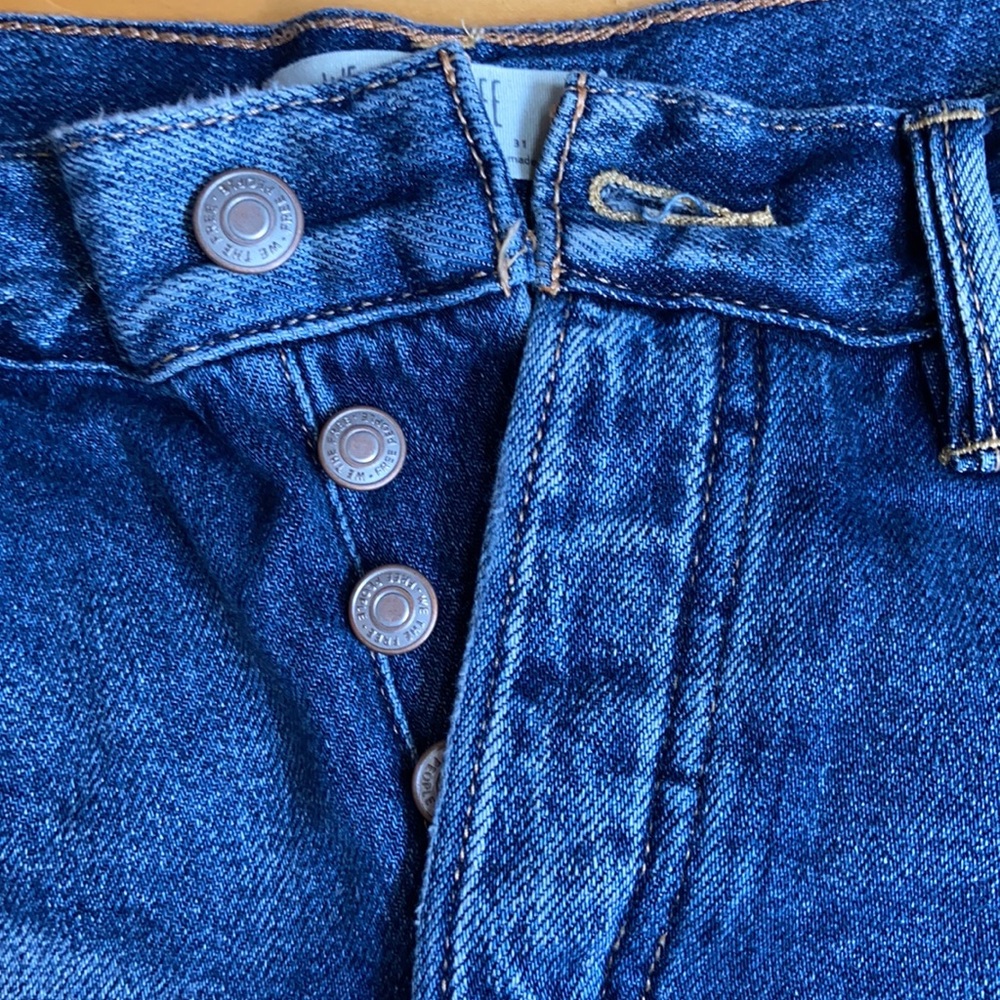 Free People Denim Shorts - Picture 2 of 6